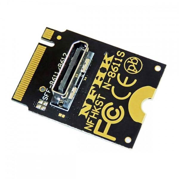 CY アダプター 2230 PCI-E4.0 M.2 M-key to Oculink SFF-86...