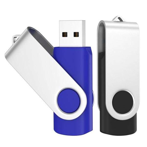 ABLAZE USBメモリ 64GB 2本セット USB3.0 スイベル式 フラッシュドライブ スト...