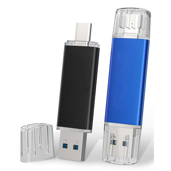 ABLAZE USBメモリ Type-C 32GB 2本セット デュアルUSB3.0＋Type-C対...
