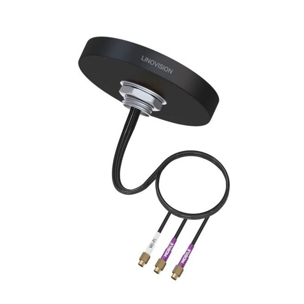 LINOVISION 4G LTE MIMO &amp; WiFi 3-in-1 コンボアンテナ、2 x 4...