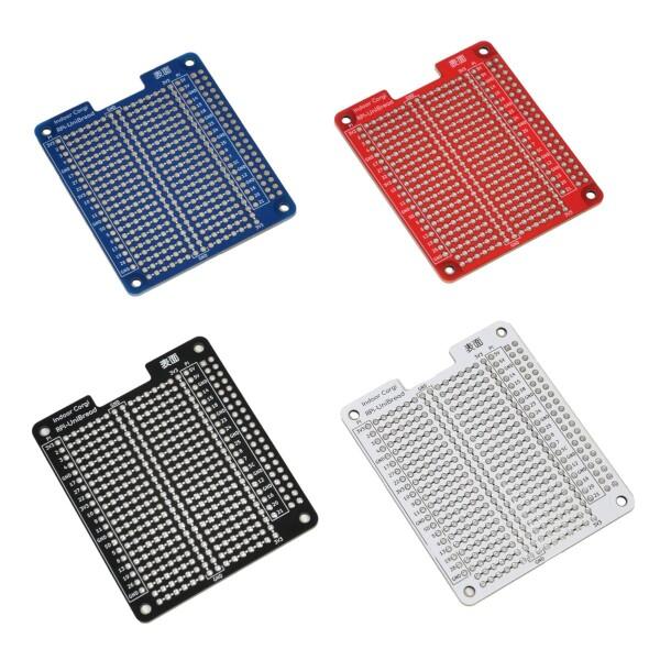 Raspberry Pi用ユニバーサル基板「RPi-UniBread」 (青/赤/黒/白 4枚セット...