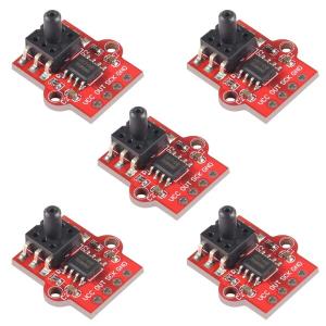 ACEIRMC 5個 3.3-5V デジタル 気圧センサー モジュール 液体水位コントローラーボード 0-40KPa Arduino用