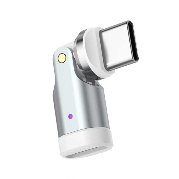 USB-C 充電アダプター 240W 90度・180度 角度調整可能 Type-C to Type-...