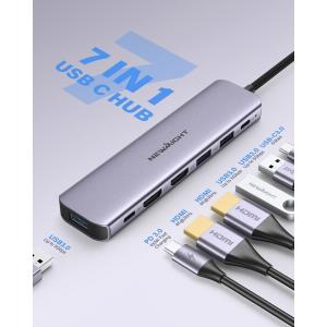 USB C ハブ hdmi 2つ Dual D...の詳細画像1