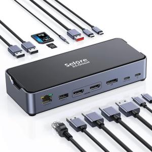 USB C ドッキングステーション type c...の商品画像