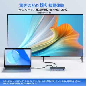USB C ドッキングステーション type ...の詳細画像2