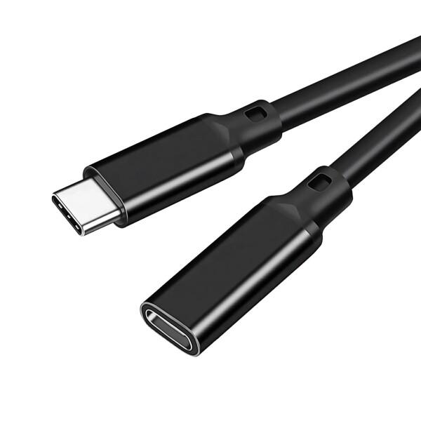 USB Type C 延長ケーブル 0.2m LpoieJun USB 3.2 Gen2(20Gbp...