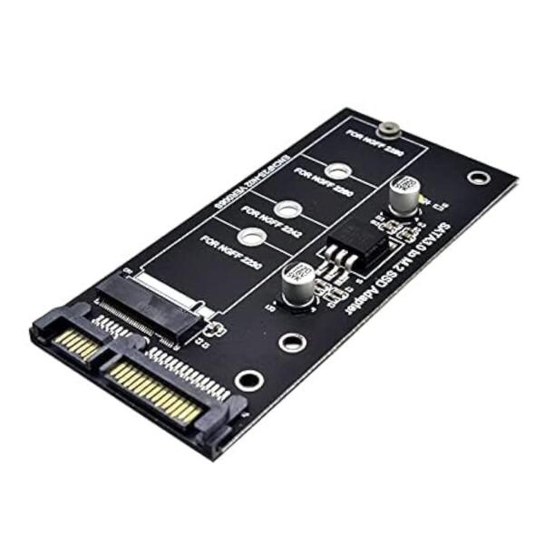 NGFF M.2 Adapter M2 SATA3 Raiser M.2 to SATA Adapt...