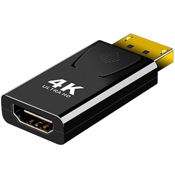 DisplayPort HDMI アダプター DP to HDMI 変換 ヘッド（オス→メス）プラグ...