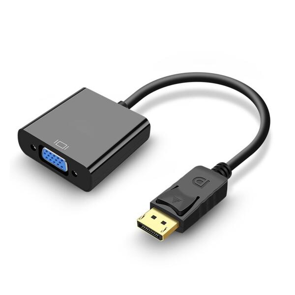 Akkerds DP変換VGA HDアダプタ線 DisplayPortオスVGAメス変換アダプタ 最...