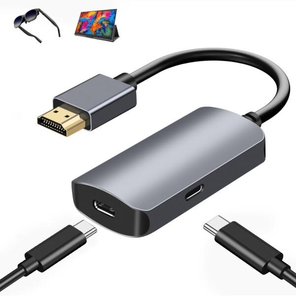 HDMI to USB Type C 変換アダプタ 4K@60Hz Xrea-l One hub/V...