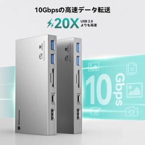 USB Cドッキングステーション、Yottam...の詳細画像3