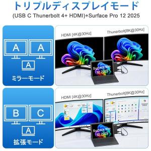Surface Pro 12 2025 ハブ、...の詳細画像3