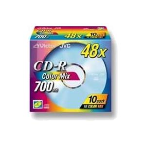 ビクター CDR700MB カラーミックス 10P (10CD700XE)