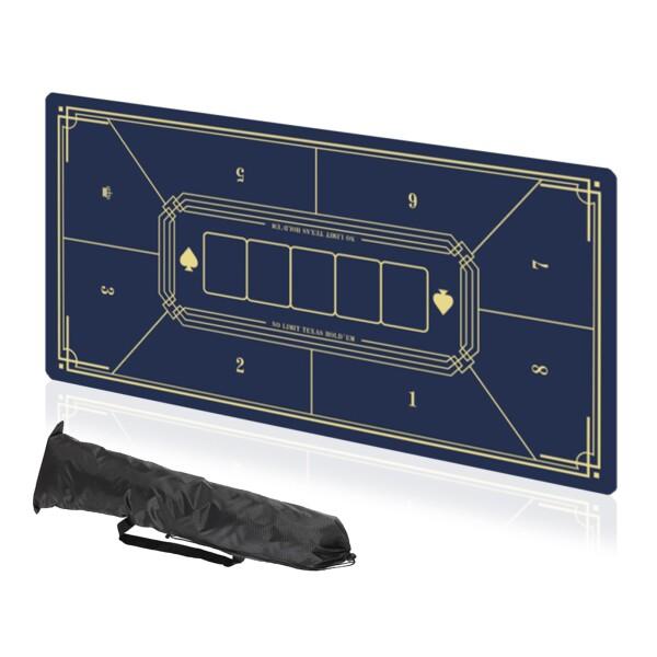 koundeneko ポーカーマット 8人用 カジノ カードゲーム テキサスホールデム プレイマット...