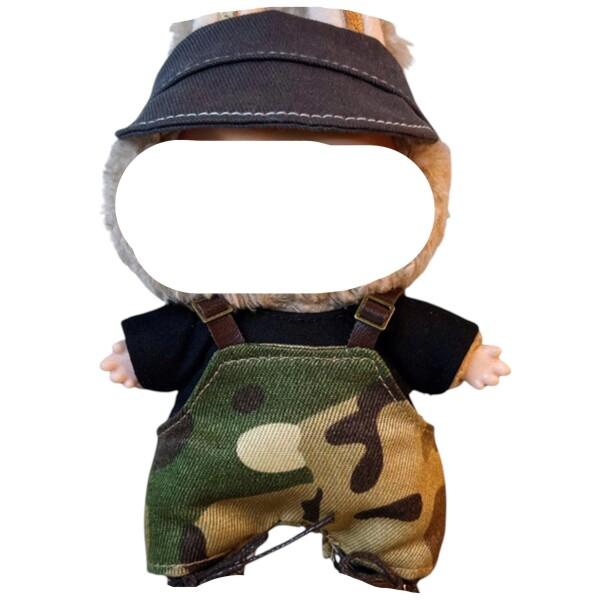 AXLUCE ラブブ 服 帽子 ぬいぐるみ 服 (C)