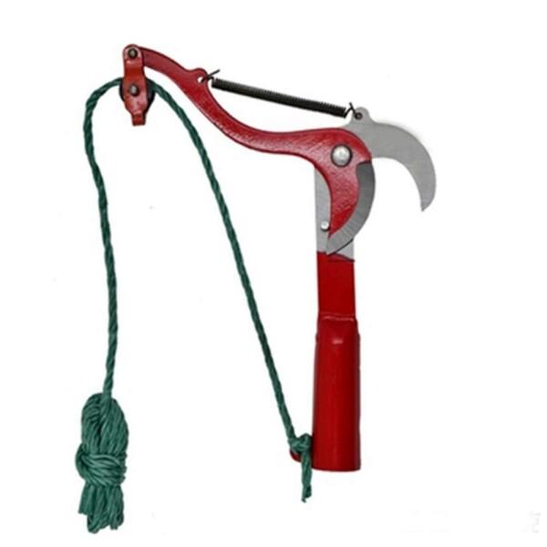 HJ 高枝切りばさみ ロープ式高枝鋏 滑車 剪定はさみ 枝きり 庭木 植木 ガーデニング 枝きりばさ