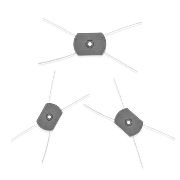 Mirhua 芝刈り機専用ユニバーサル・ワイヤー・ロープ ロープ ワイヤーカッター 草刈機専用3個入