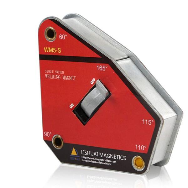 LISHUAI 切替強いマグネット溶接マグネット マルチアングル溶接クランプ 磁気溶接ポジショナ W...