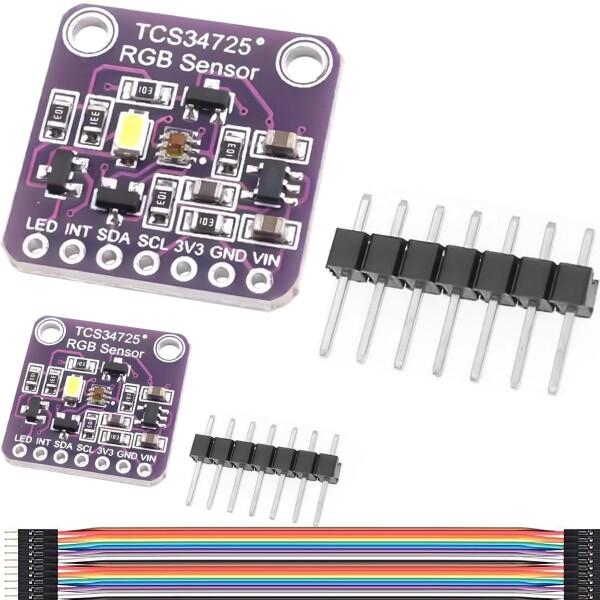 DAOKAI TCS34725 RGB ライト カラー モジュール TCS-34725 カラー セン...