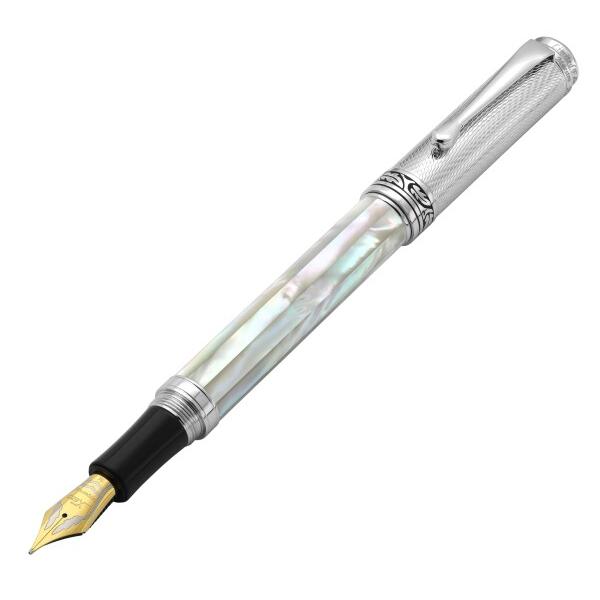 Xezo Maestro 万年筆 中細ペン先 (0.45mm) Gift of Writing シリ...