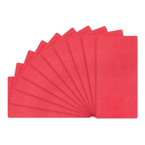 M METERXITY 10パック メタルビジネスカード空白 80x40x0.5mm アルミプレート...