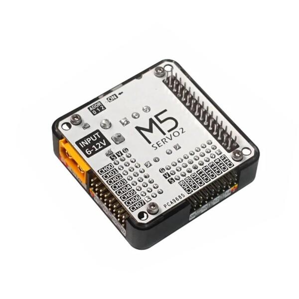 M5Stack用Servo2モジュール - 16チャンネル サーボドライバ PWMコントローラ「PC...