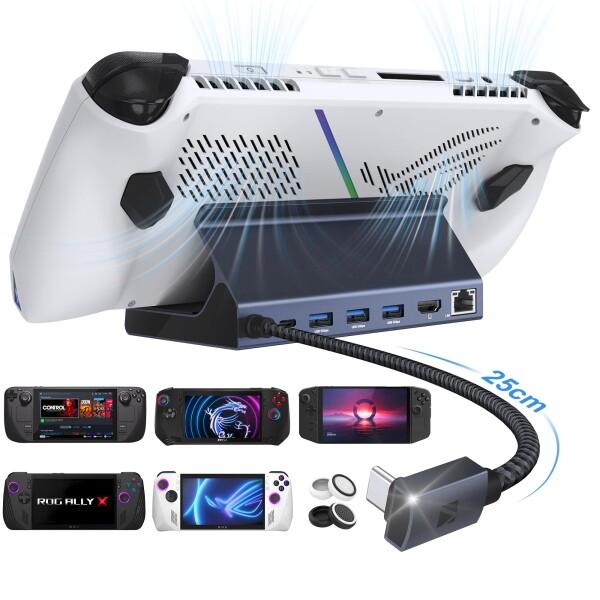 iVANKY 4K@144Hz ドック ROG XBOX Ally X/Legion Go/Stea...