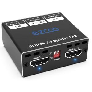 EZCOO HDMI分配器 1入力2出力/2出力...の商品画像