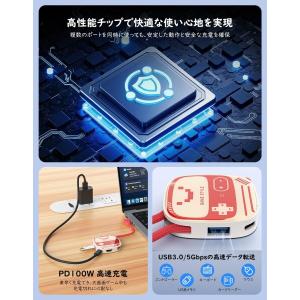 MoKo Switch 2用 ドック 3in1...の詳細画像3