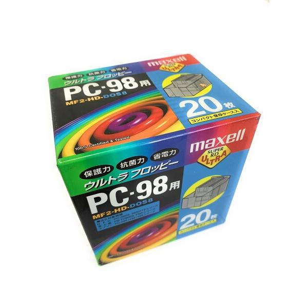 maxell (マクセル)3.5インチ フロッピーディスク PC-98用 20枚 MF2-HD.DO...