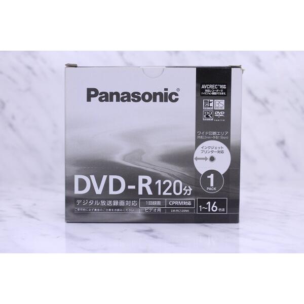 パナソニック (Panasonic) 録画用 DVD-R ディスク 4.7GB 単品 (片面120分...