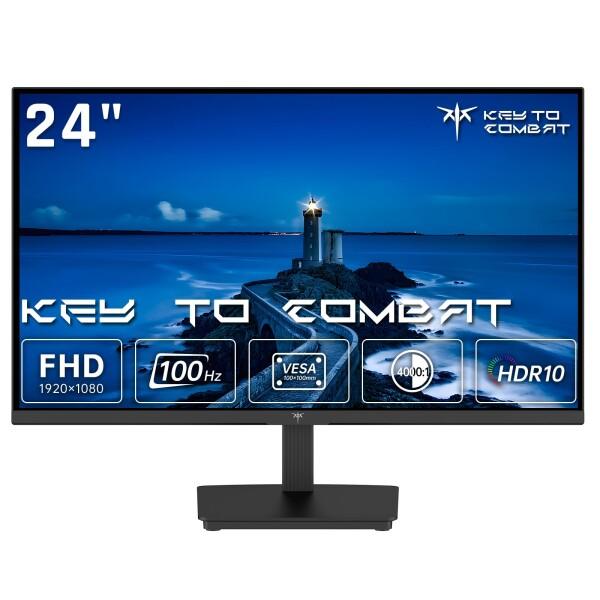 KTC 24インチモニター FHD(1920*1080) 100Hz 4000:1コントラスト比 H...