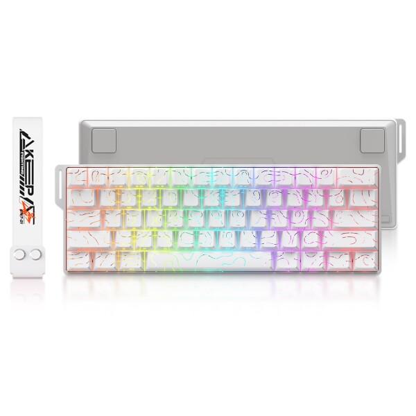 DAREU COOL60 0.01mm ラピッドトリガー対応 ゲーミングキーボード 有線8000hz...