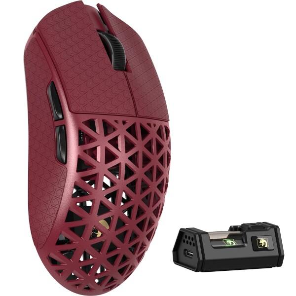 MAMBASNAKE M5 Ultra カーボンファイバー製無線ゲーミングマウス 超軽量39g±3 ...