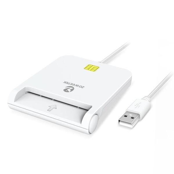 ZOWEETEK ICカードリーダー マイナンバーカード対応 自動認識 確定申告 ic カードリーダ...