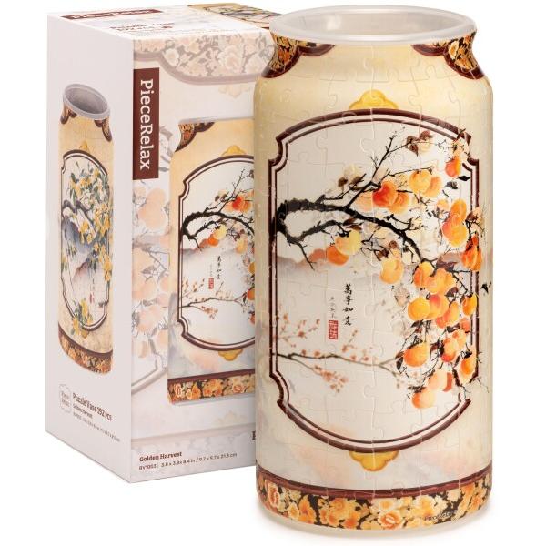 ピースリラックス(PieceRelax) 200ピース 3D立体花瓶パズル(10X10x22cm)生...