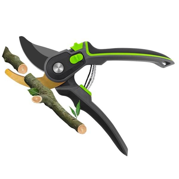 ＴＡＫＵＭＩ∞Ｘ 剪定ばさみ SK5炭素鋼 剪定バサミ2段階調節可能 剪定鋏 省力化 シャープ 枝切