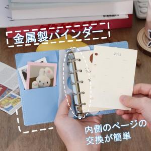 M5 ルーズリーフ ノートブックポータブルミニ...の詳細画像3