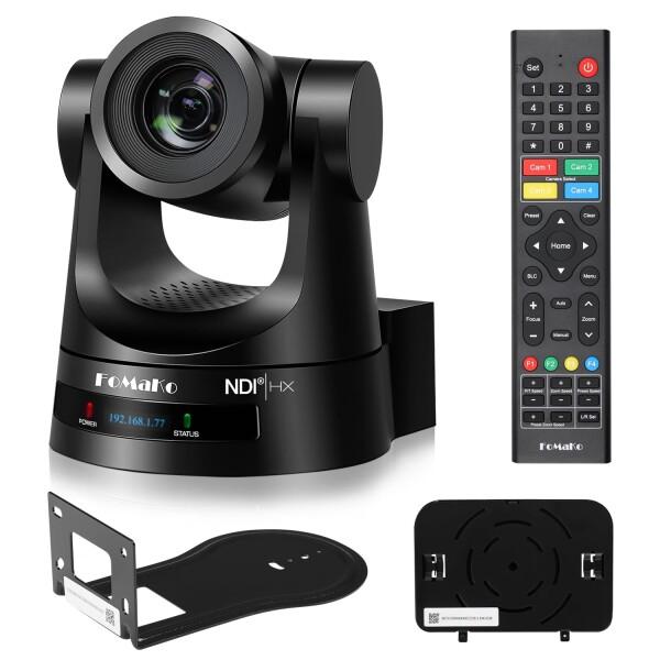 FoMaKo NDI|HX3 PTZカメラ 20倍光学ズーム NDI/3G-SDI/HDMI出力 I...