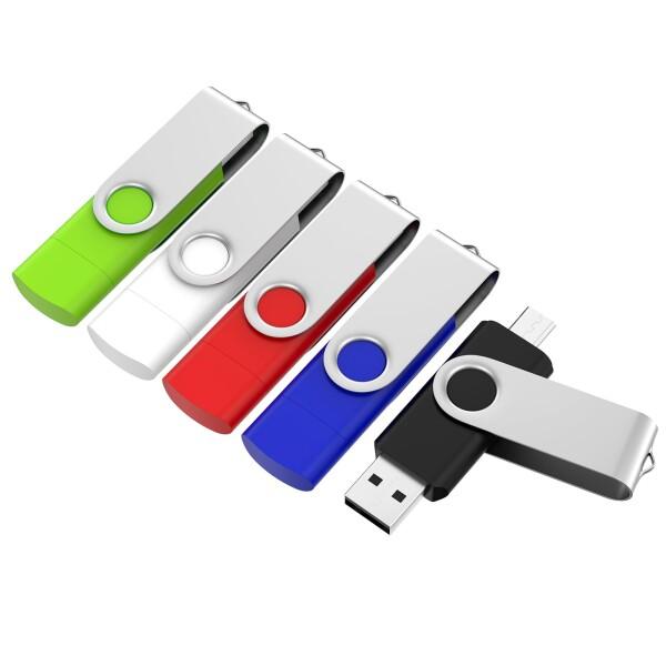 ABLAZE USBメモリ 64GB 5本セット USB3.0 + Type-C デュアルコネクタ ...