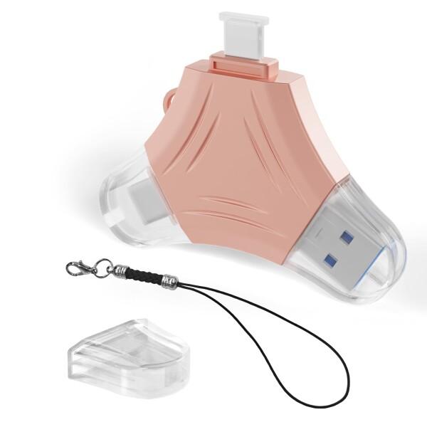 256GB USBメモリ「スマホ写真保存・ファイル暗号化」iPhone/Android/PC対応 写...