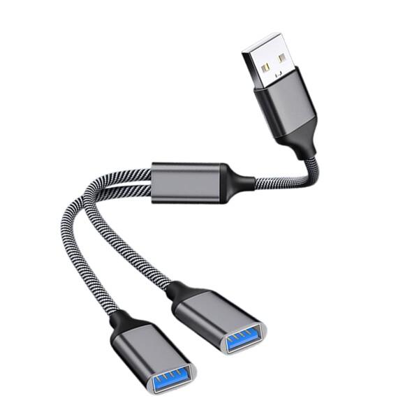 UrbanPulse USB分岐器 USB2.0スプリッタYケーブル 1進2出アダプタ 充電・データ...