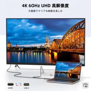 HDMI to Type-C 変換ケーブル 4...の詳細画像5