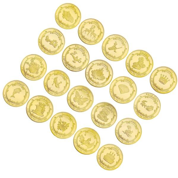 PPIOOY トゥースフェアリー コイン 20種セット - 金貨 バラエティ 乳歯 記念用 金属コイ...