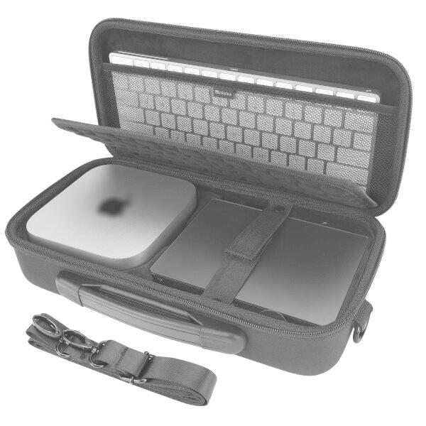 Linkidea ハードシェル トラベル キャリングケース、2024 Mac Mini デスクトップ...