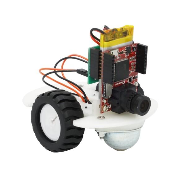 OpenMV SingTown スマートロボットAGVカーキット 純正、自動追跡カラーボールまたは以...