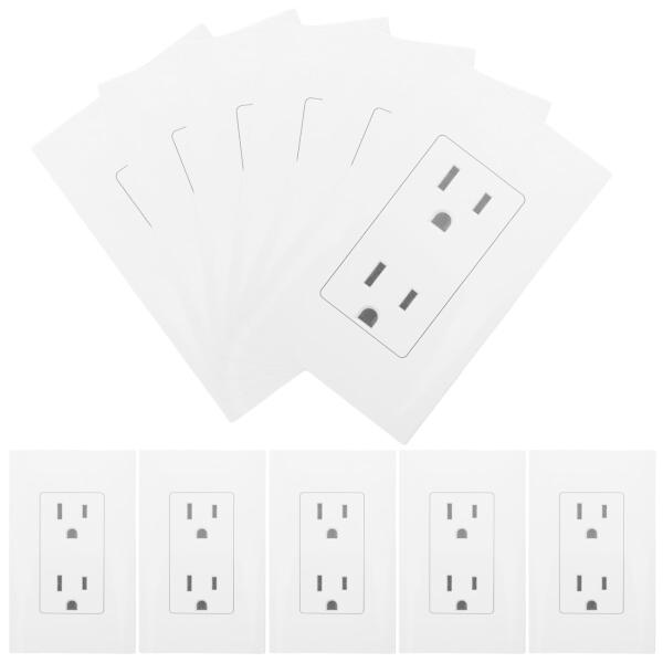 Toddmomy 電源コンセントステッカー ハロウィン パーティー 家庭 オフィス 壁の装飾 10枚...