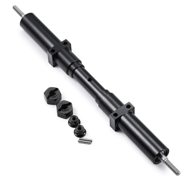 TRZX タミヤ1/14RCトレーラートラック車用メタル非動力リアアクスルテールアクスルアップグレー