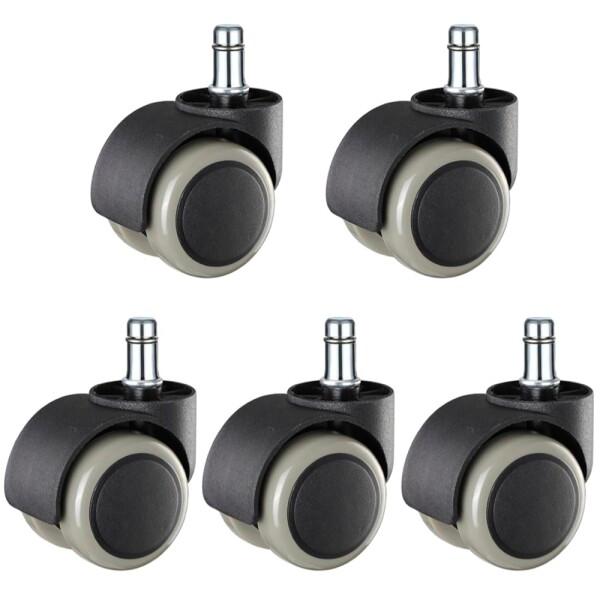 Ailunate キャスター 交換 椅子 ウレタン ゲーミングチェア オフィスチェア ホイール 車輪...